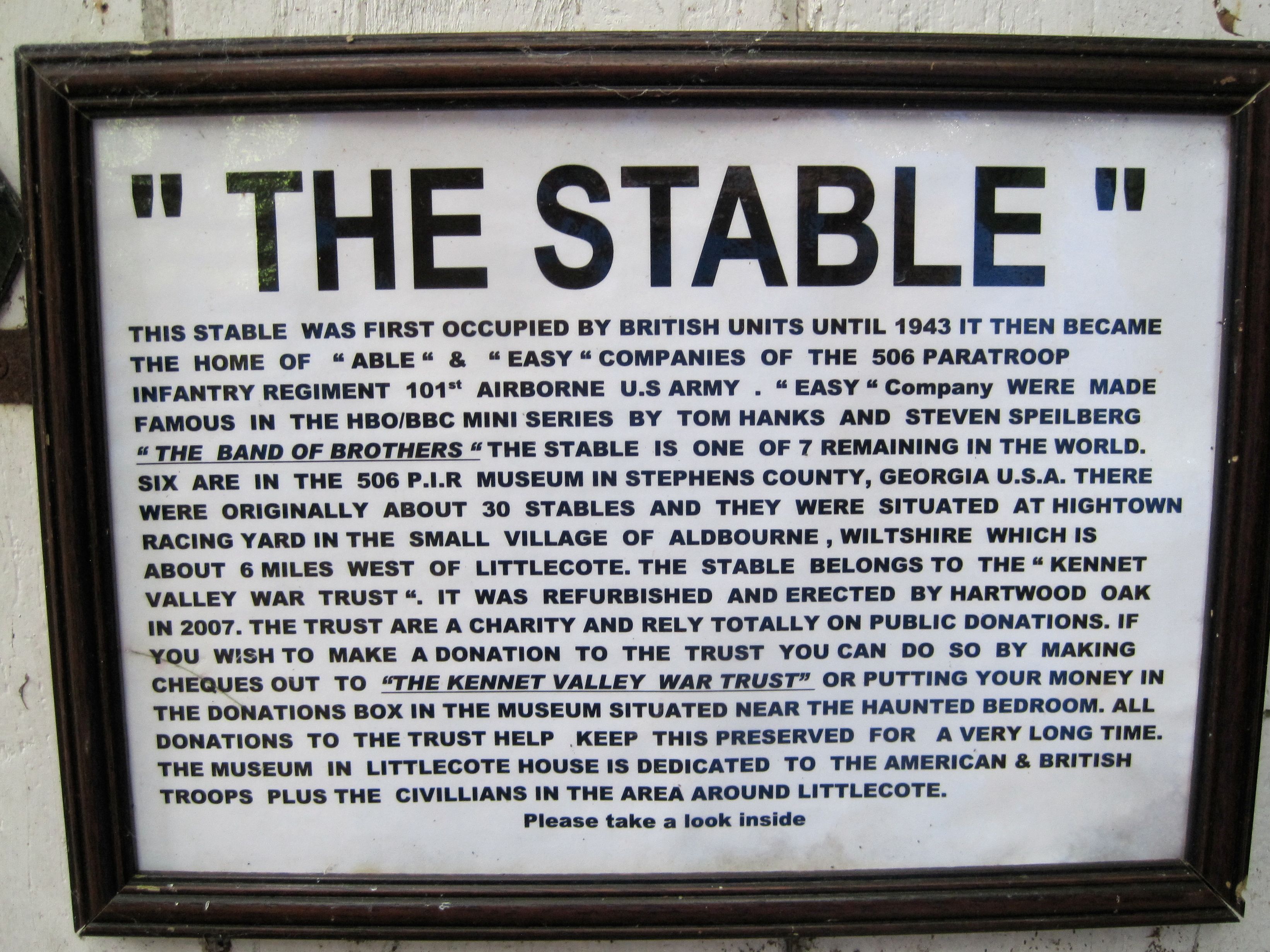 Aldbourne Stable